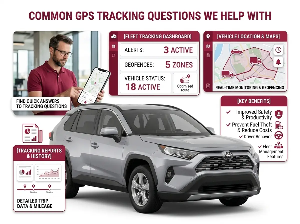 Common GPS Tracking Questions We Help With