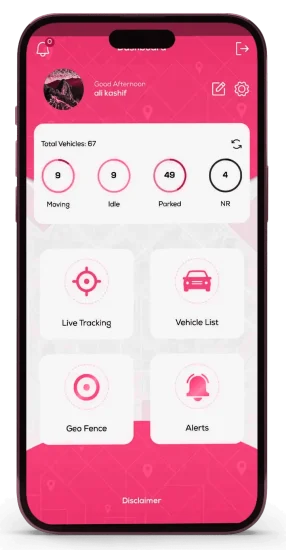 Features Of Our GPS Tracking App